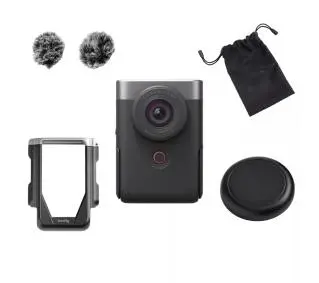 Canon PowerShot V10 Advanced Kit Srebrny - Kup na Raty - RRSO 0%