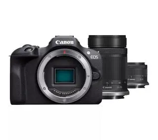 Canon EOS R100 + RF-S 18-45 mm f/4.5-6.3 IS STM + 55-210 mm f/5-7.1 IS STM - Kup na Raty - RRSO 0%