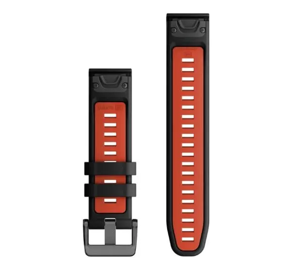 Garmin QuickFit 22 silikon Czarno-czerwony