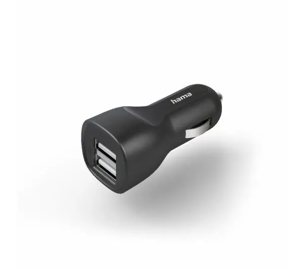 Hama USB 12V 2,4A Czarny