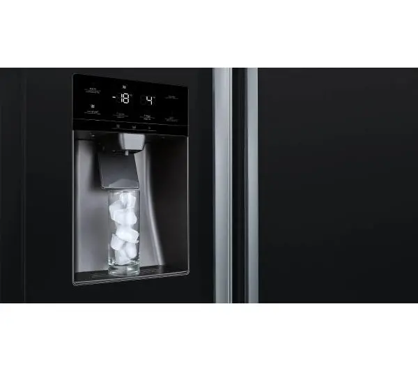 Bosch Serie 6 KAD93ABEP Pełny No Frost 178,7cm Dystrybutor wody Czarny - TRZECI -55%, ALBO 5-TY ZA 1ZŁ - Kup na Raty - RRSO 0%