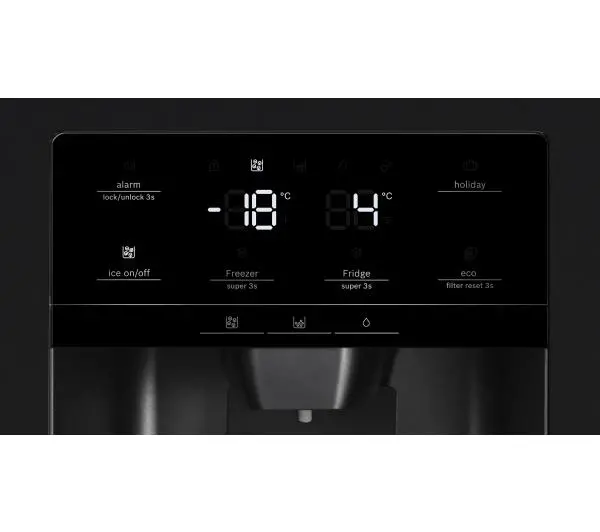 Bosch Serie 6 KAD93ABEP Pełny No Frost 178,7cm Dystrybutor wody Czarny - TRZECI -55%, ALBO 5-TY ZA 1ZŁ - Kup na Raty - RRSO 0%