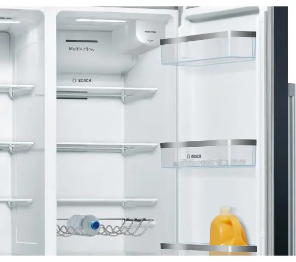 Bosch Serie 6 KAD93ABEP Pełny No Frost 178,7cm Dystrybutor wody Czarny - TRZECI -55%, ALBO 5-TY ZA 1ZŁ - Kup na Raty - RRSO 0%