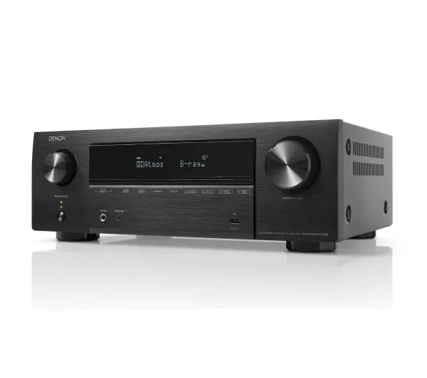Denon AVR-X1800H DAB 7.2-kanałowy Dolby Atmos DTS X Wi-Fi Bluetooth AirPlay Czarny - ⚡ BESTSELLERY ⚡ - Kup na Raty - RRSO 0%