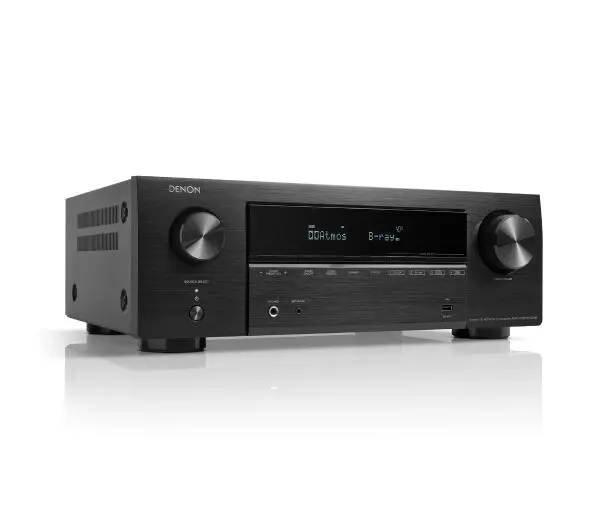 Denon AVR-X1800H DAB 7.2-kanałowy Dolby Atmos DTS X Wi-Fi Bluetooth AirPlay Czarny - ⚡ BESTSELLERY ⚡ - Kup na Raty - RRSO 0%