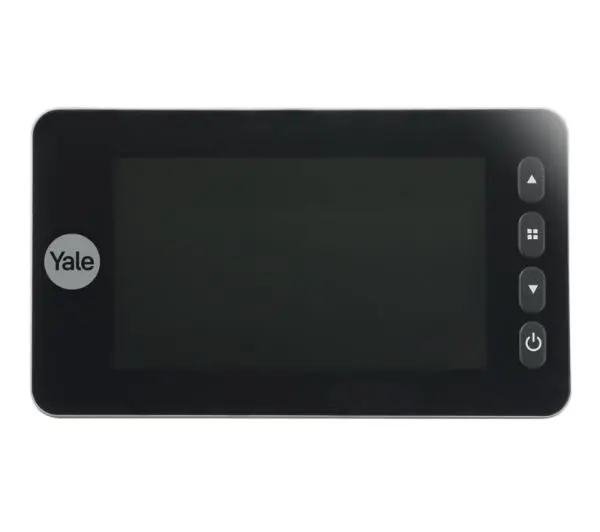 Yale DDV 5800 4,3" 0,3Mpix Nagrywanie Dzwonek Czarno-srebrny