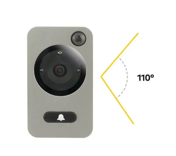 Yale DDV 5800 4,3" 0,3Mpix Nagrywanie Dzwonek Czarno-srebrny - Kup na Raty - RRSO 0%