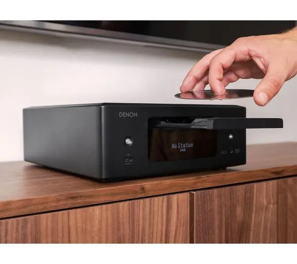 Denon CEOL N12DAB (RCDN-12DAB + SC-N10) 120W Wi-Fi Bluetooth AirPlay Radio FM, DAB+, Internetowe Czarny - ⚡ EURO HIT CENOWY! ⚡ - Kup na Raty - RRSO 0%