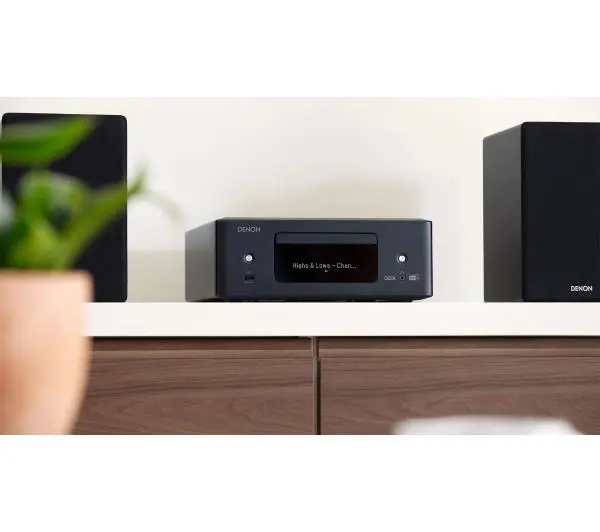 Denon CEOL N12DAB (RCDN-12DAB + SC-N10) 120W Wi-Fi Bluetooth AirPlay Radio FM, DAB+, Internetowe Czarny - ⚡ EURO HIT CENOWY! ⚡ - Kup na Raty - RRSO 0%