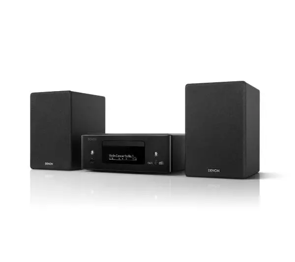 Denon CEOL N12DAB (RCDN-12DAB + SC-N10) 120W Wi-Fi Bluetooth AirPlay Radio FM, DAB+, Internetowe Czarny - ⚡ EURO HIT CENOWY! ⚡ - Kup na Raty - RRSO 0%