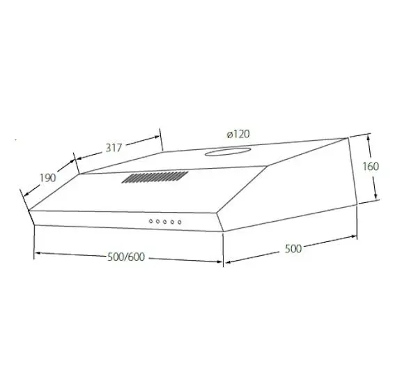 Akpo WK-9 K glass 60 Czarny - DRUGI -30%, ALBO 4-TY -80% - Kup na Raty - RRSO 0%