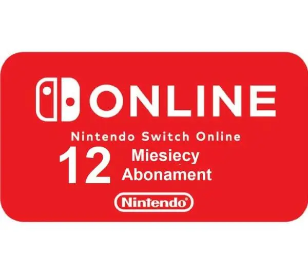 Abonament Nintendo Switch Online 12m-cy [bon agencyjny] Obecnie dostępne tylko w sklepach stacjonarnychDostęp po opłaceniu zakupu