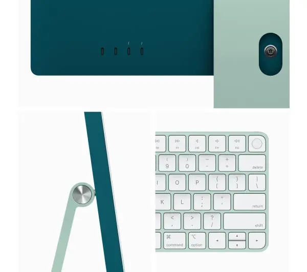 Apple iMac Retina 4.5K M3 MQRP3ZE/A 23,5" 8GB RAM 512GB Zielony - Kup na Raty - RRSO 0%