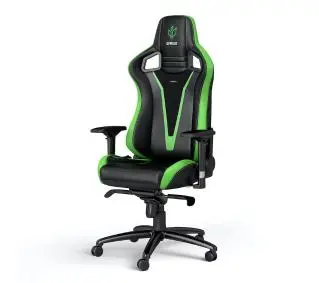 Noblechairs EPIC Sprout Edition Gamingowy do 120kg Skóra ECO Czarno-zielony - Kup na Raty - RRSO 0%