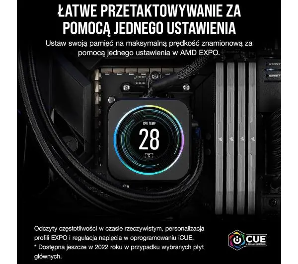 Corsair Vengeance DDR5 32GB (2 x 16GB) 6000 Rev E CL36 Memory Kit Black Czarny - Kup na Raty - RRSO 0%