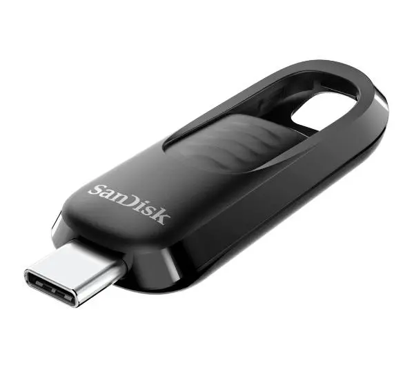 SANDISK Ultra Slider 128GB USB 3.2 Typ C Czarny