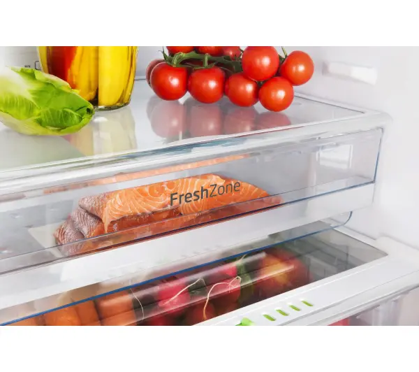 Amica FK299.2FTZH(E) Pełny No Frost 180cm Komora świeżości Czarny Inox - Kup na Raty - RRSO 0%