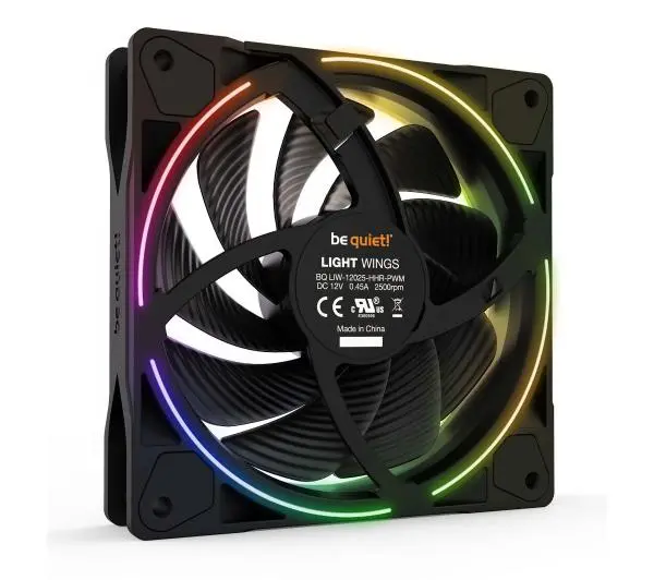 be quiet! Light Wings PWM high-speed 120mm Czarny
