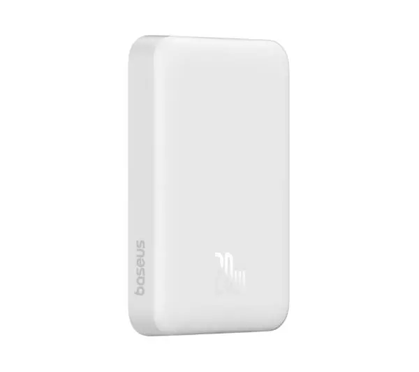 Фото - Powerbank BASEUS P10059001223-00 Magnetic Mini Air 10000mAh 20W Biały 