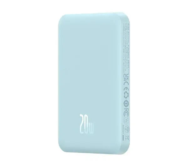 Baseus P10022107313-00 Magnetic Mini 5000mAh 20W Niebieski