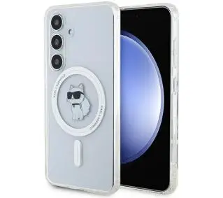 Karl Lagerfeld IML Choupette MagSafe do Samsung Galaxy S24 Przezroczysty