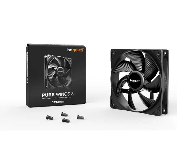 be quiet! Pure Wings 3 120mm Czarny