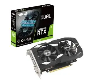 ASUS Dual GeForce RTX 3050 OC Edition 6GB GDDR6 128bit DLSS - Kup na Raty - RRSO 0%