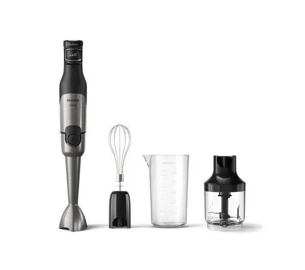 Blendery - Philips HR2683/00 1200W Rozdrabniacz Końcówka do ubijania
