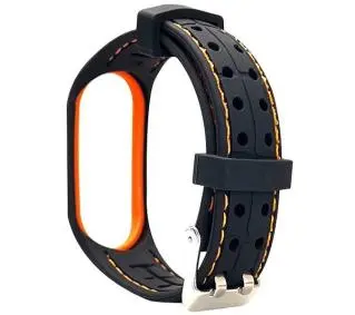 Beline do Mi Band 3/4 Smart Czarno-pomarańczowy