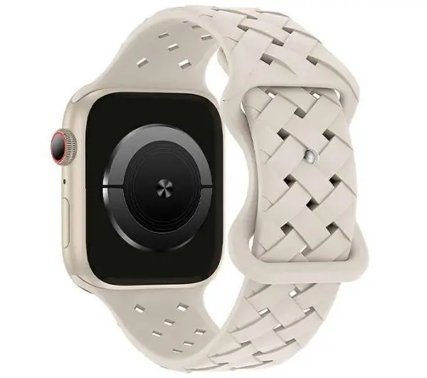 Beline do Watch Silicone Woven 42/44/45/49mm Beżowy