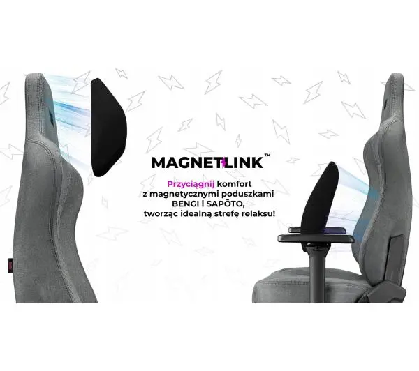 Yumisu 2053 Magnetic Materiał Biurowy do 150kg Tkanina Jasnoszaro-czarny - Kup na Raty - RRSO 0%