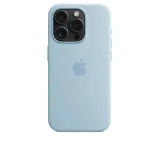Apple Silicone Case do iPhone 15 Pro Max Niebieski