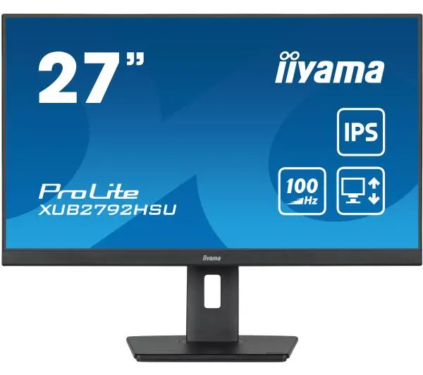 iiyama ProLite XUB2792HSU-B6 27" Full HD IPS 100Hz 0,4ms MPRT