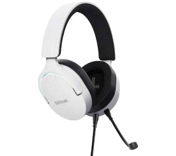 Trust GXT 490W Fayzo Nauszne Biały