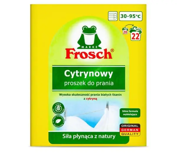Frosch Białe tkaniny Cytrynowy 1,45kg