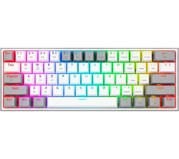 Redragon K616-RGB Fizz Pro Biało-szary