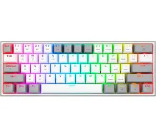 Redragon K616-RGB Fizz Pro Biało-szary - Kup na Raty - RRSO 0%