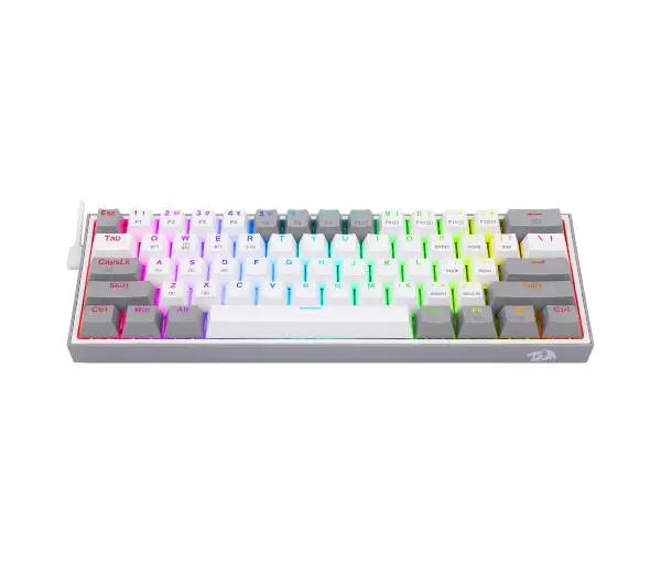 Redragon K616-RGB Fizz Pro Biało-szary - Kup na Raty - RRSO 0%