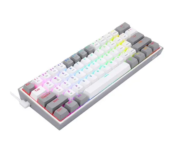 Redragon K616-RGB Fizz Pro Biało-szary - Kup na Raty - RRSO 0%