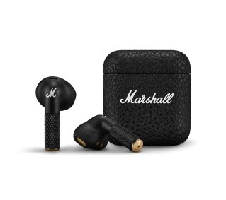 Marshall Minor IV Black Douszne Bluetooth 5.3 Czarny - ⚡ BESTSELLERY ⚡ - Kup na Raty - RRSO 0%
