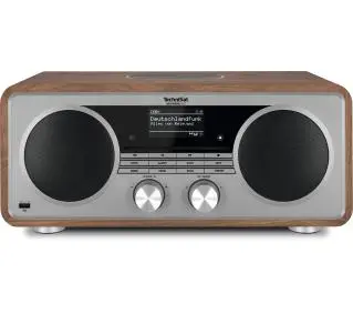 TechniSat DigitRadio 602 Radio FM DAB+ Internetowe Bluetooth Orzech-srebrny - Kup na Raty - RRSO 0%