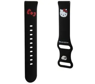 Hello Kitty Uniwersalny Silicone Kitty Head 20mm Czarny