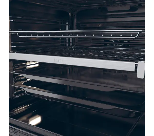 Haier ID Series 4 H6 ID48C5YTB Funkcje AI Termoobieg AirFry Termosonda Zdalne sterowanie Czarny - TRZECI -55%, ALBO 5-TY ZA 1ZŁ - Kup na Raty - RRSO 0%