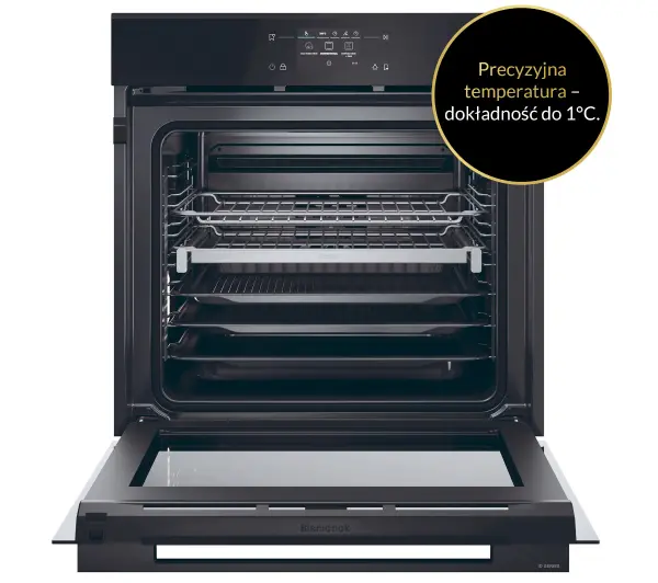 Haier ID Series 4 H6 ID48C5YTB Funkcje AI Termoobieg AirFry Termosonda Zdalne sterowanie Czarny - TRZECI -55%, ALBO 5-TY ZA 1ZŁ - Kup na Raty - RRSO 0%