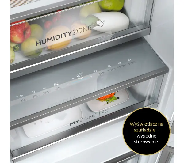 Haier ID Seria 6 HBW7518DT Pełny No Frost 177,2cm Szuflada z kontrolą wilgotności - TRZECI -55%, ALBO 5-TY ZA 1ZŁ - Kup na Raty - RRSO 0%