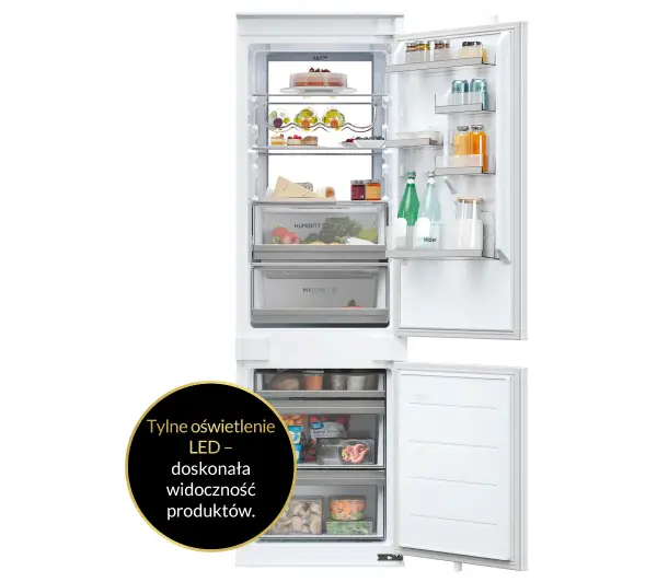 Haier ID Seria 6 HBW7518DT Pełny No Frost 177,2cm Szuflada z kontrolą wilgotności - TRZECI -55%, ALBO 5-TY ZA 1ZŁ - Kup na Raty - RRSO 0%