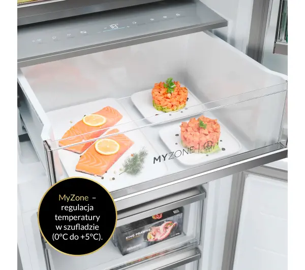 Haier ID Seria 6 HBW7518DT Pełny No Frost 177,2cm Szuflada z kontrolą wilgotności - TRZECI -55%, ALBO 5-TY ZA 1ZŁ - Kup na Raty - RRSO 0%