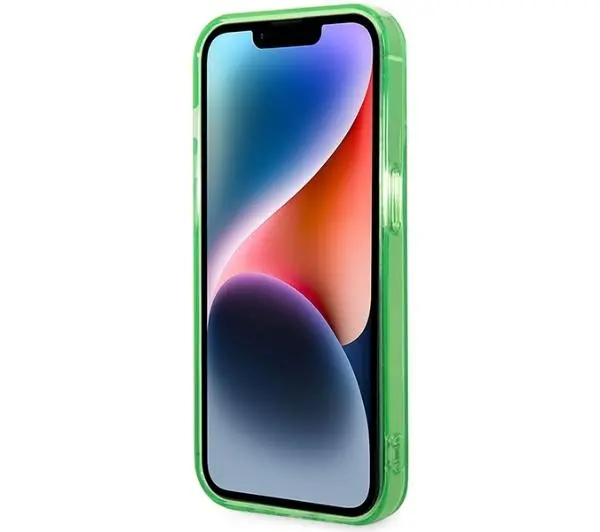 Lacoste Transparent MagSafe do iPhone 14 Pro Zielony