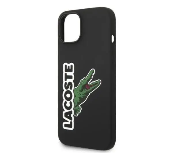Lacoste LCHCP14MSHK Hardcase Silicone Head Crocodile do iPhone 14 Plus Czarny