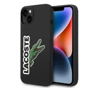 Lacoste LCHCP14MSHK Hardcase Silicone Head Crocodile do iPhone 14 Plus Czarny